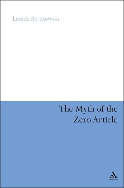 Couverture_The Myth of the Zero Article