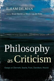 Front cover_Philosophy as Criticism