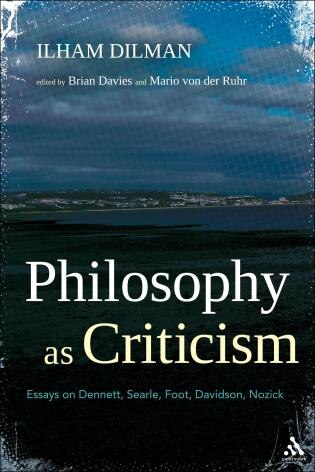 Front cover_Philosophy as Criticism