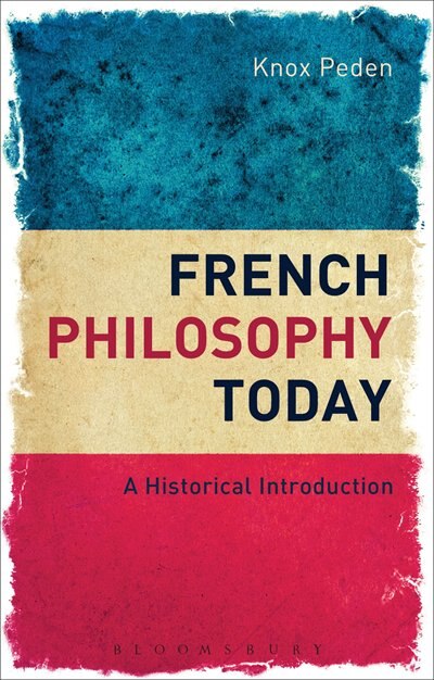Front cover_French Philosophy Today