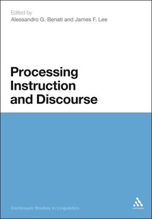 Couverture_Processing Instruction and Discourse