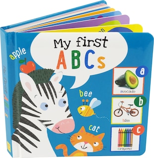 Front cover_My First ABCs Padded Board Book