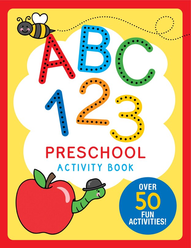 Front cover_ABC 123 Preschool Activity Book