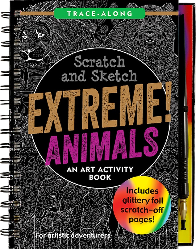 Front cover_Scratch & Sketch Extreme Animals