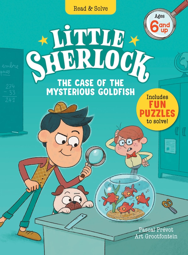 Front cover_Little Sherlock: The Case of the Mysterious Goldfish