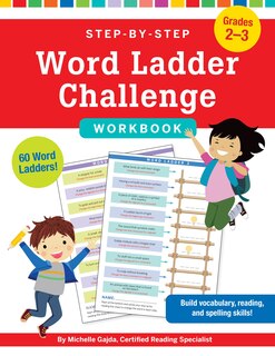 Couverture_Step-By-Step Word Ladder Challenge Workbook (Grades 2-3)