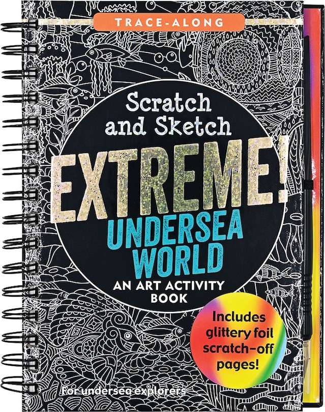 Front cover_Scratch & Sketch Extreme Undersea World (Trace Along)