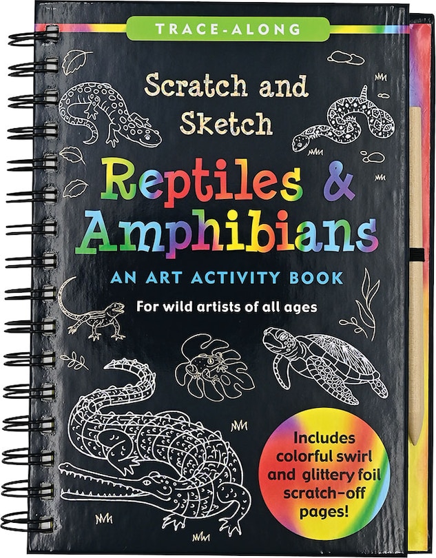 Front cover_Scratch & Sketch Reptiles & Amphibians
