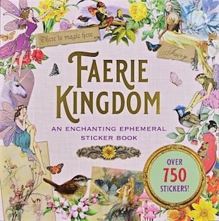 Couverture_Faerie Kingdom Sticker Book (Over 750 Stickers)