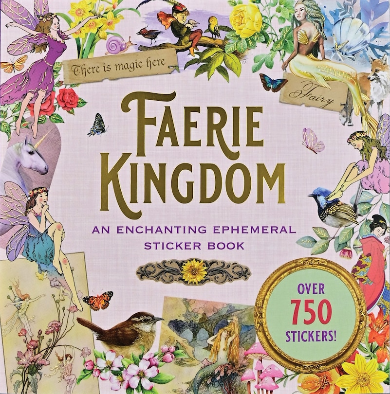 Couverture_Faerie Kingdom Sticker Book (Over 750 Stickers)