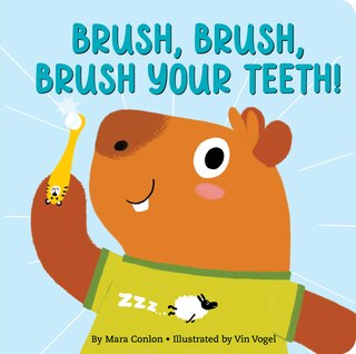 Front cover_Brush, Brush, Brush Your Teeth Board Book