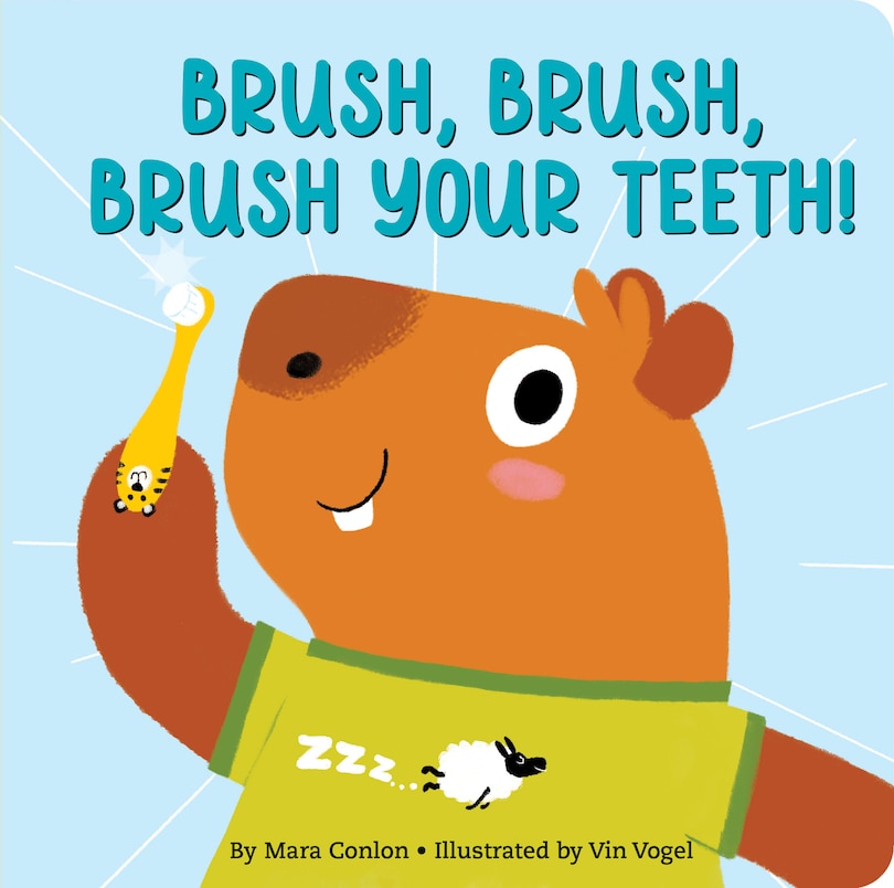 Front cover_Brush, Brush, Brush Your Teeth Board Book