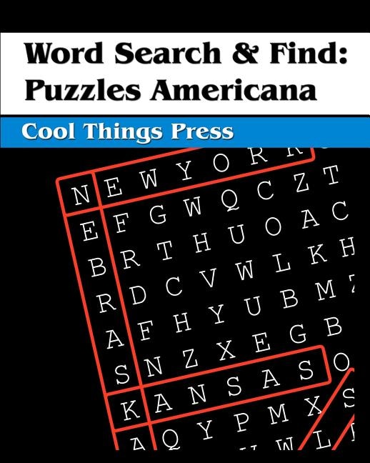 Word Search & Find: Puzzles Americana