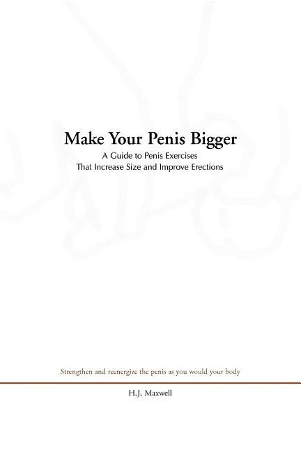 Front cover_Make Your Penis Bigger