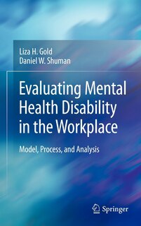 Couverture_Evaluating Mental Health Disability in the Workplace