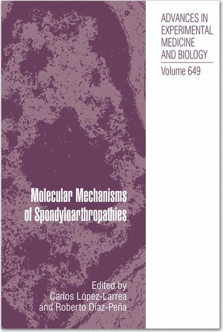Couverture_Molecular Mechanisms of Spondyloarthropathies