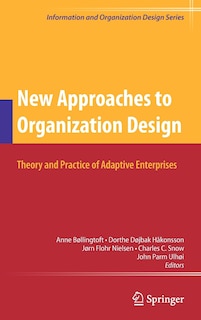 Front cover_New Approaches to Organization Design