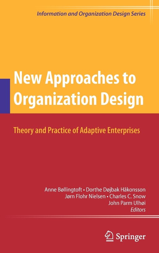Front cover_New Approaches to Organization Design