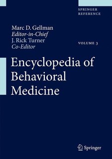 Couverture_Encyclopedia of Behavioral Medicine
