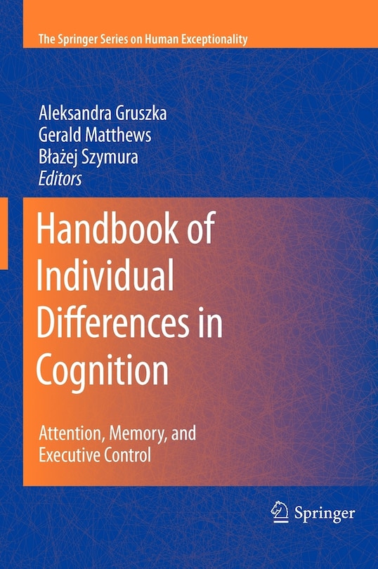 Front cover_Handbook of Individual Differences in Cognition