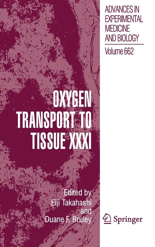 Couverture_Oxygen Transport To Tissue Xxxi