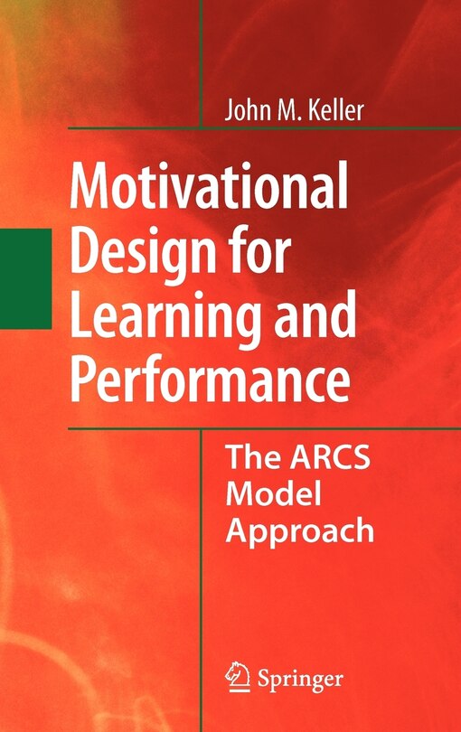 Front cover_Motivational Design For Learning And Performance
