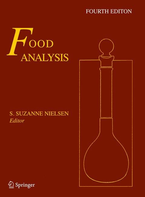 Front cover_Food Analysis