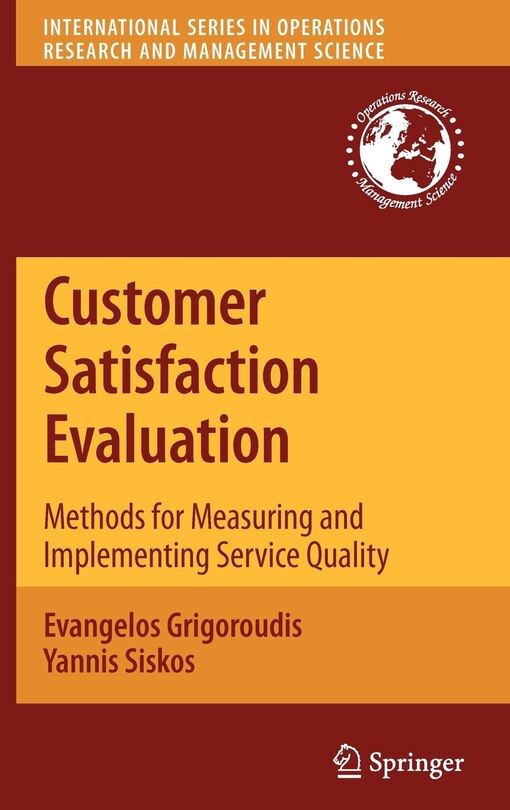 Front cover_Customer Satisfaction Evaluation