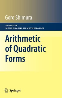 Front cover_Arithmetic of Quadratic Forms