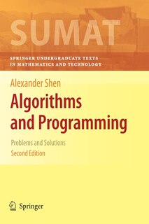 Front cover_Algorithms and Programming