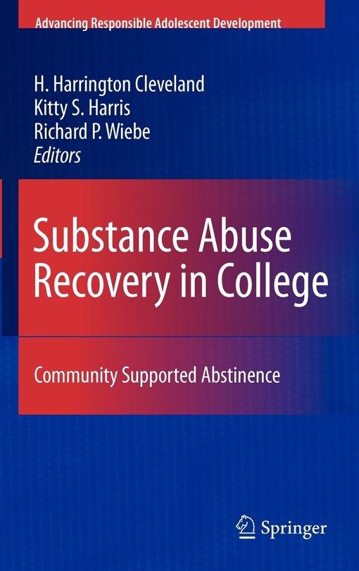 Couverture_Substance Abuse Recovery in College