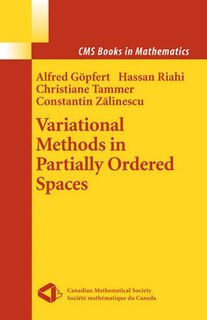 Front cover_Variational Methods in Partially Ordered Spaces