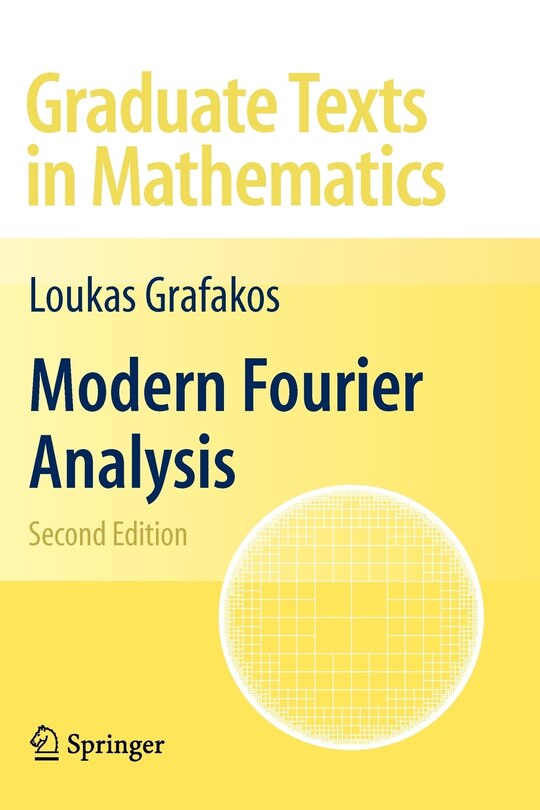 Front cover_Modern Fourier Analysis