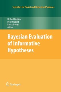 Bayesian Evaluation of Informative Hypotheses