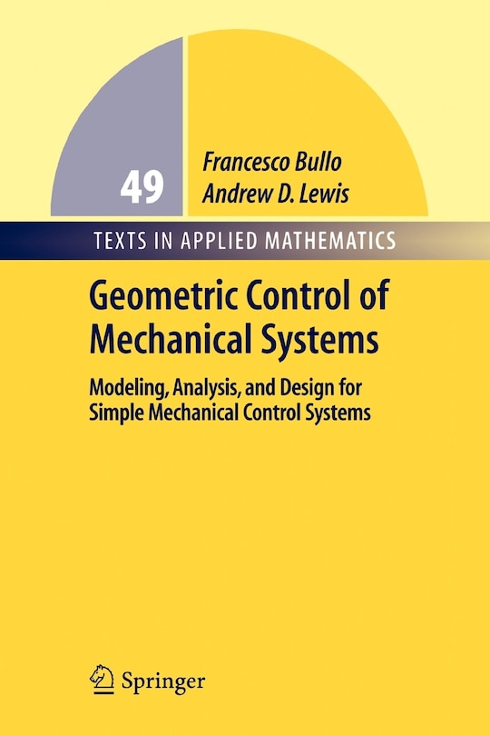 Couverture_Geometric Control of Mechanical Systems