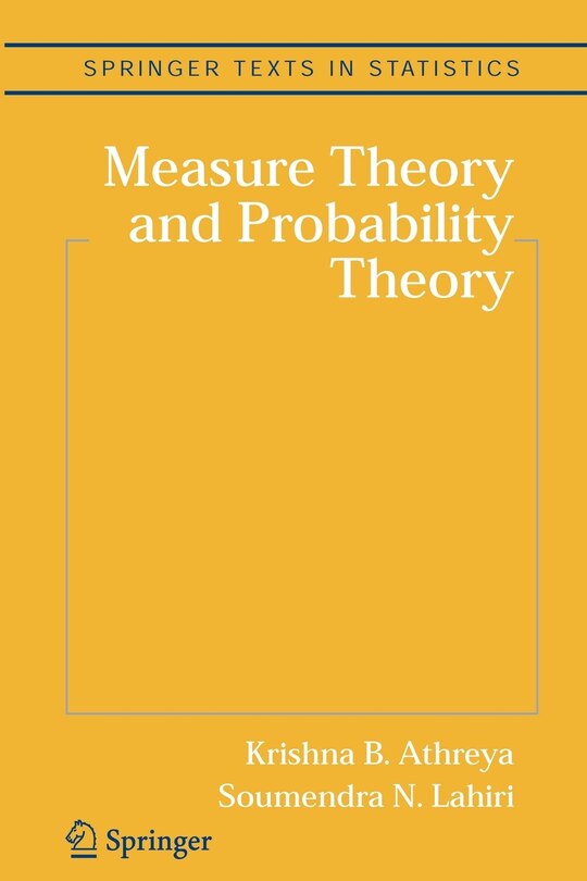 Front cover_Measure Theory and Probability Theory