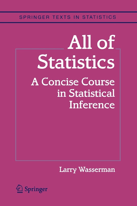Front cover_All of Statistics