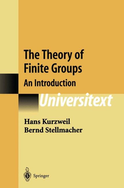 The Theory of Finite Groups: An Introduction