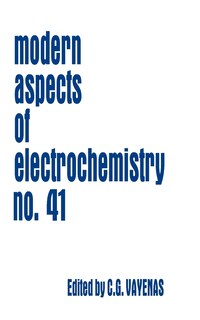 Front cover_Modern Aspects of Electrochemistry 41