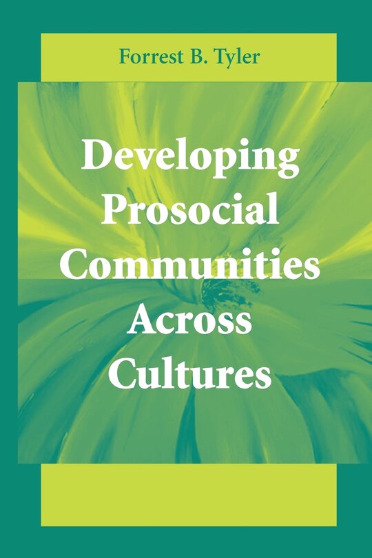 Couverture_Developing Prosocial Communities Across Cultures