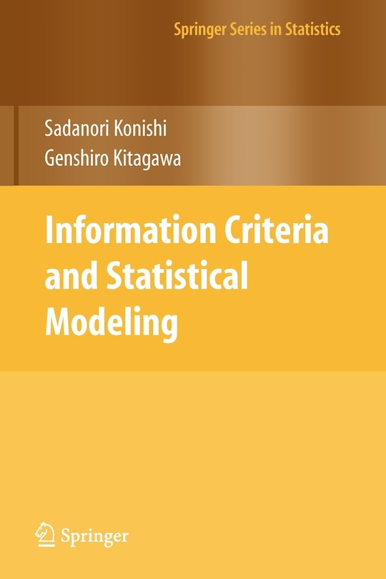 Couverture_Information Criteria and Statistical Modeling