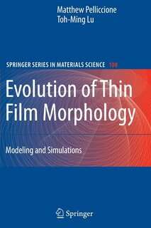 Couverture_Evolution of Thin Film Morphology