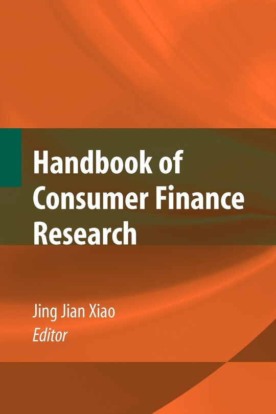 Front cover_Handbook of Consumer Finance Research