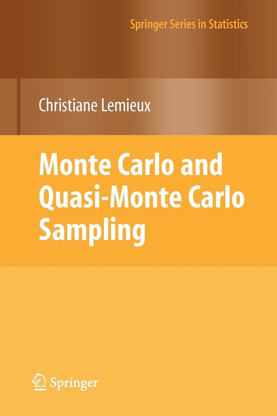 Couverture_Monte Carlo and Quasi-Monte Carlo Sampling