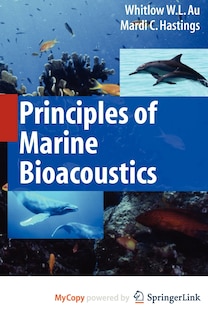 Front cover_Principles of Marine Bioacoustics