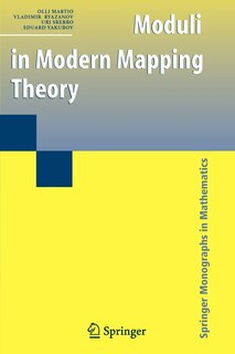 Front cover_Moduli in Modern Mapping Theory