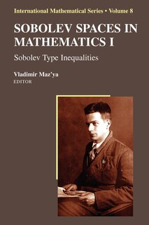 Front cover_Sobolev Spaces in Mathematics I