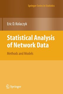 Couverture_Statistical Analysis of Network Data