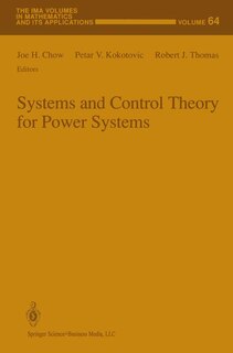 Front cover_Systems and Control Theory for Power Systems