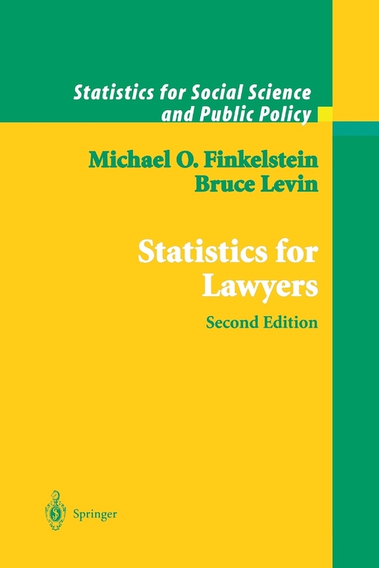 Couverture_Statistics for Lawyers
